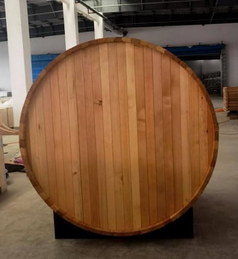 Silver Lake 4-6 Person Hemlock Barrel Sauna thumbnail 4