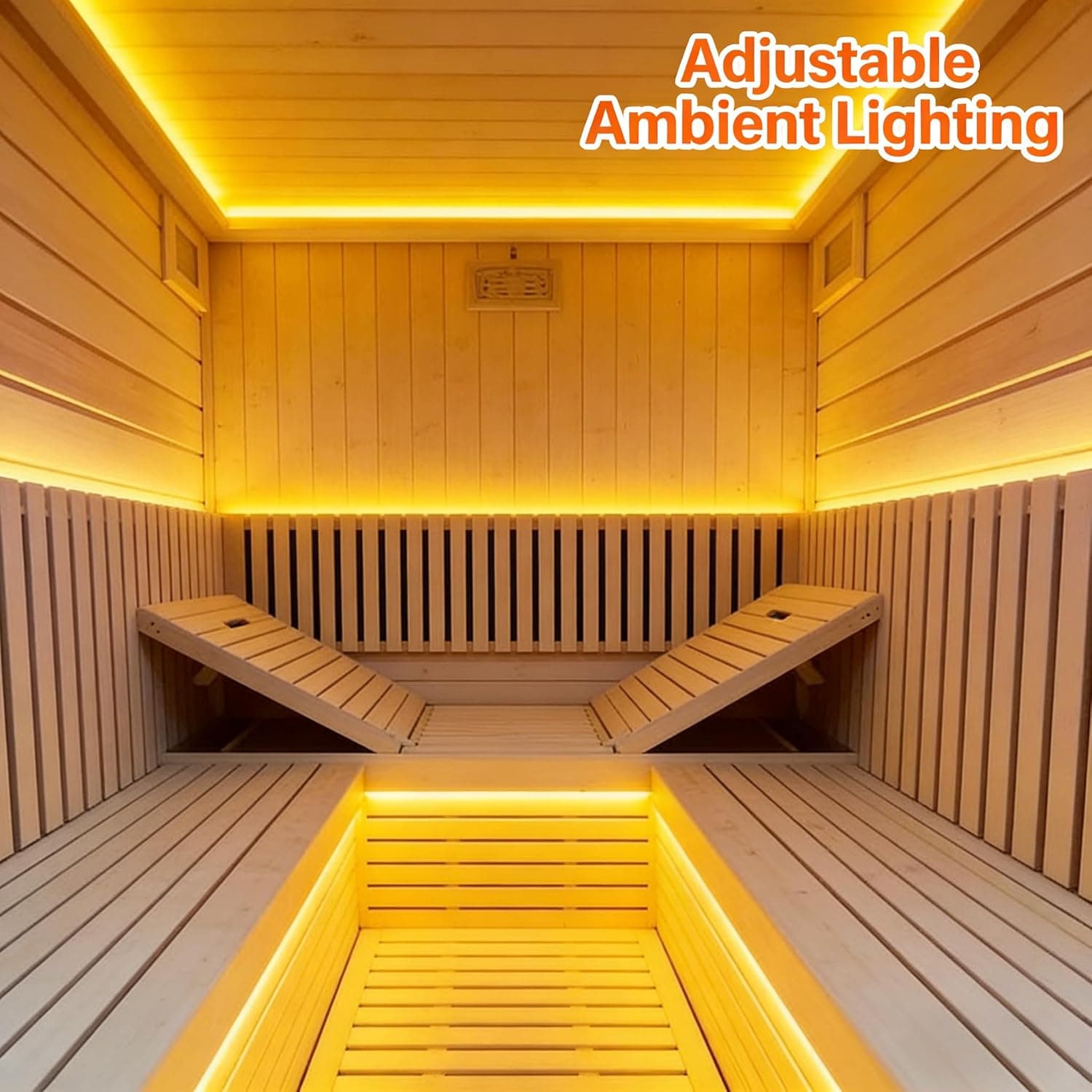 4-Person Cedar Wood Burning Barrel Sauna thumbnail 5